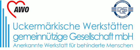 Logo der Uckermärkischen Werkstätten